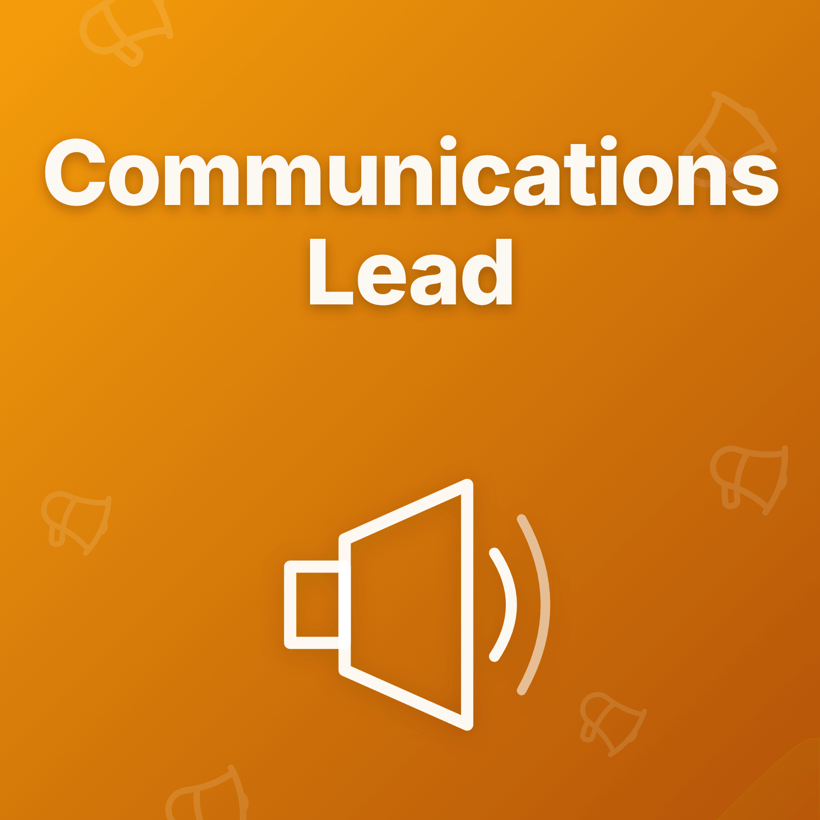 Communications Lead During Incidents