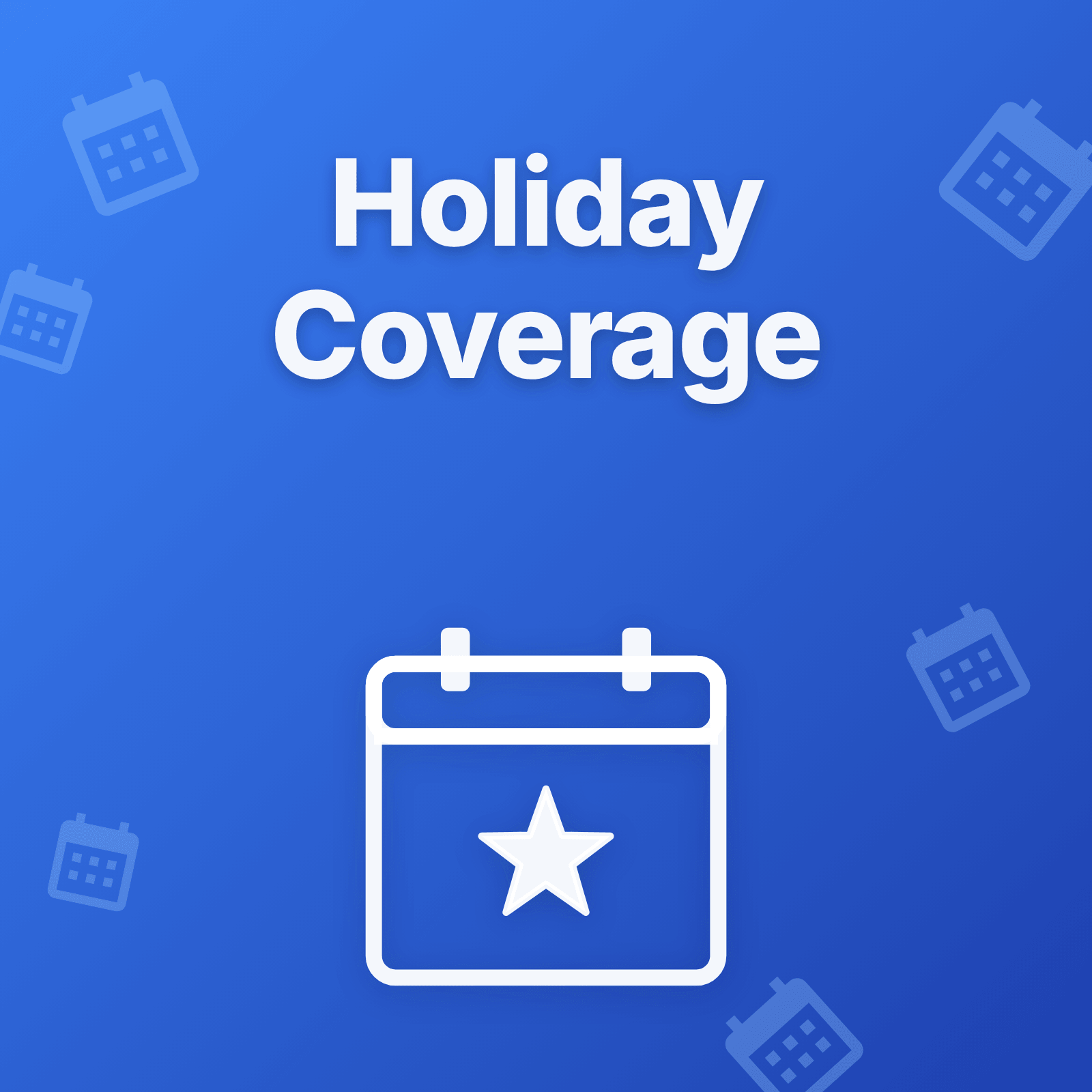 On-Call During Holidays