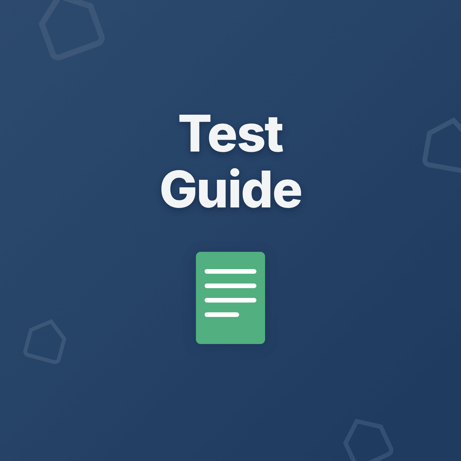 Test Guide